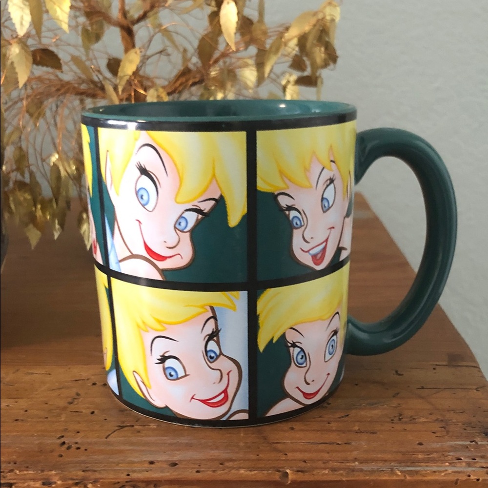 TINKER BELL MOODS DISNEY CERAMIC MUG 16 OZ
